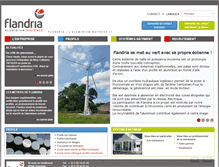 Tablet Screenshot of flandria.com